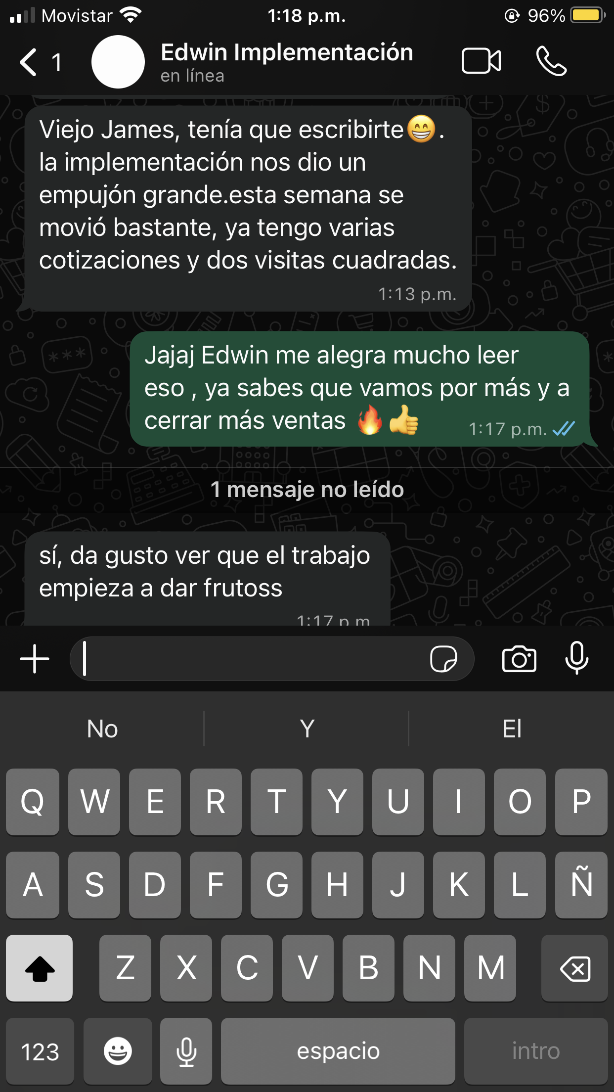 Testimonio WhatsApp 2